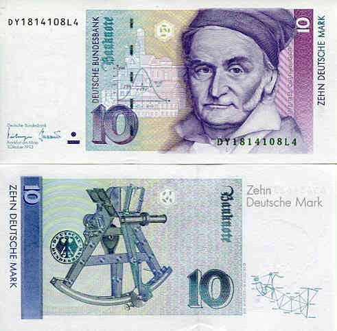 Niemcy RFN 10 Marek 1993 r. UNC