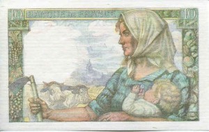 Francja 10 Francs 1949 r. UNC