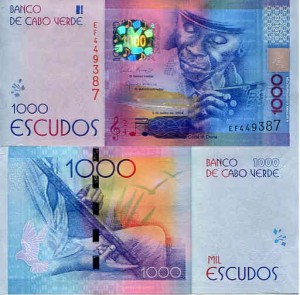 Wyspy Zielonego Przylądka 1000 Escudos 2014 r. UNC