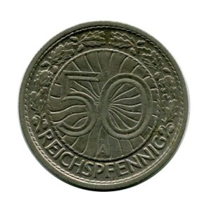 Niemcy 50 Pfennig 1927 r.