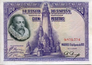 Hiszpania 100 Pesetas 1928 r.