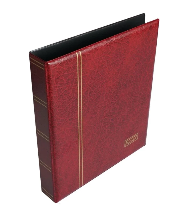 Klaser Album Fischer Optimum na karty telefoniczne Bordowy