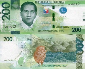 Filipiny 200 Piso 2020 r. UNC