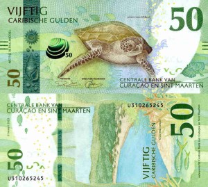 Curacao i Sint Maarten 50 Gulden 2025 r. UNC