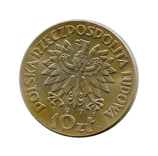 Polska 10 złotych FAO Fiat Panis 1971 r. Próba CnDukat
