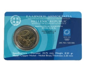 Grecja 2 Euro 2004 r. CnDukat