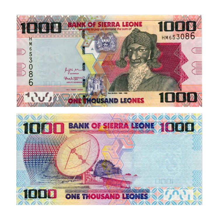 Sierra Leone 1000 Leones 2013 r. UNC