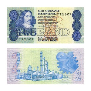 Banknot RPA 2 Rand 1983 r. UNC