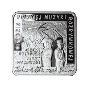 10 zł Historia Polskiej Muzyki Rozrywkowej – Jeremi Przybora, Jerzy Wasowski 2011 r. CnDukat
