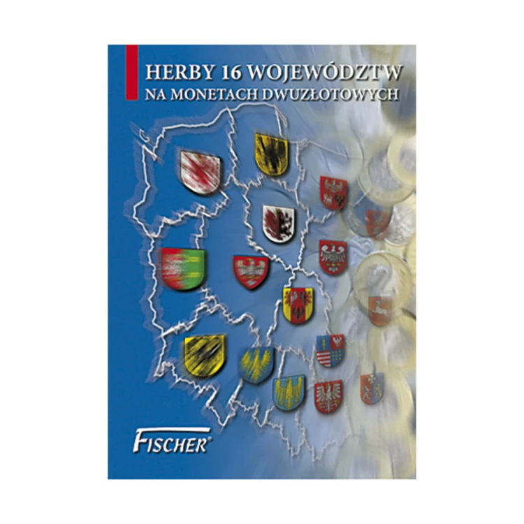 Album Fischer na monety 2zł Herby 16 województw