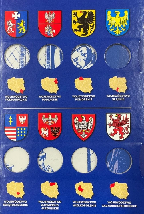 Album Fischer na monety 2zł Herby 16 województw Strona 2