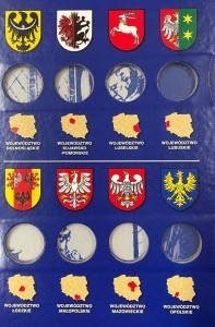 Album Fischer na monety 2zł Herby 16 województw Strona 1