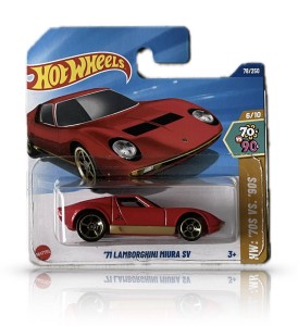 Hot Wheels 2025 r. Lamborghini 71' Miura SV 78/250 HYX22