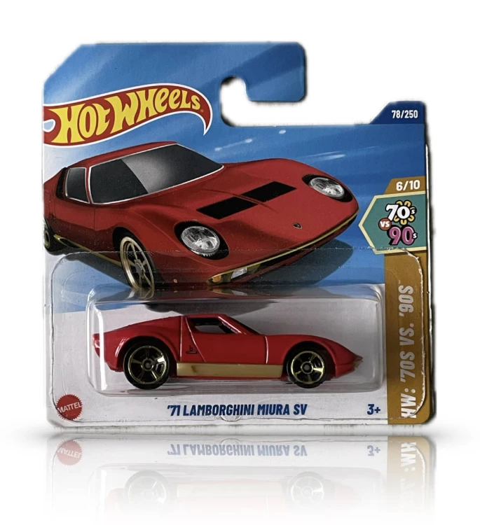 Hot Wheels 2025 r. Lamborghini 71' Miura SV 78/250 HYX22