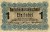 Banknot 1 Rubel 1916 r. Poznań ( Okupacja Niemiecka )