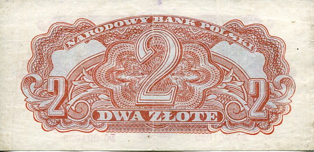 Banknot Polska 2 Złote 1944 r.