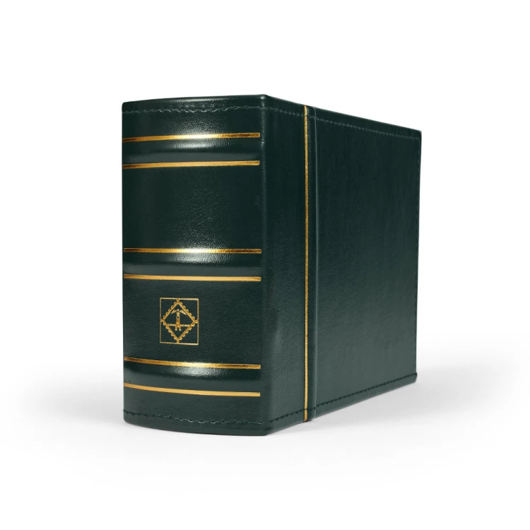 Album Leuchtturm na 100 pocztówek FDC kopert Zielony