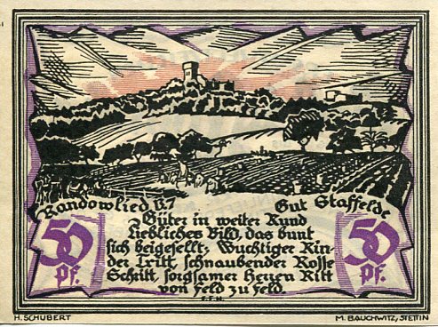 Notgeld 50 Pfennig Szczecin Stettin 1921 r.