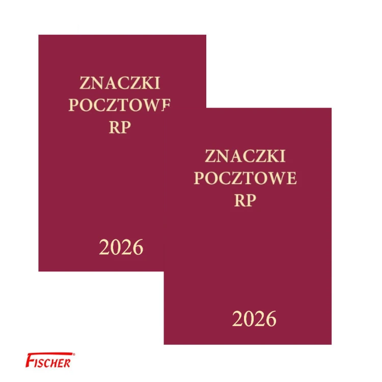 Klaser Fischer jubileuszowy na znaczki Tom XLIII 2026 r. I - II Tom