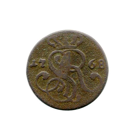 Grosz 1768 r. Stanisław August Poniatowski