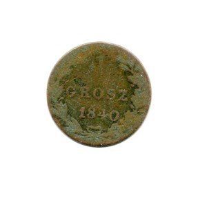 Polska 1 Grosz 1840 r.