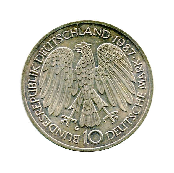 Moneta Niemcy 10 Marek 1987 r. Podpisanie Traktatów Rzymskich