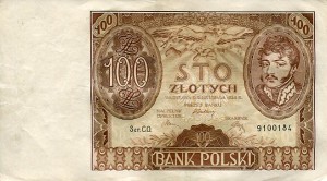 Banknot Polska 100 Złotych 1934 r. C.O.