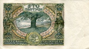Banknot Polska 100 Złotych 1934 r.