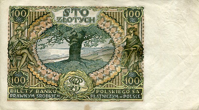Banknot Polska 100 Złotych 1932 r.