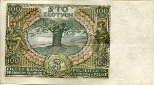 Banknot Polska 100 Złotych 1932 r.