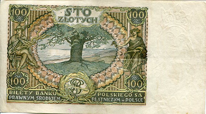 Banknot Polska 100 Złotych 1932 r.