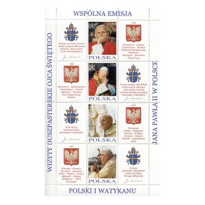 Polska Bloczek** Wizyty duszpasterskie Ojca Świętego Jana Pawła II w Polsce cz1 2004 r.