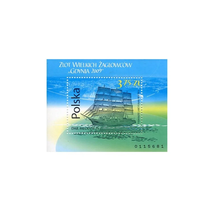 Polska Bloczek** Zlot Wielkich Żaglowców "Gdynia 2009" 2009 r.