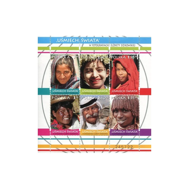 Polska Bloczek** "Uśmiech Świata" w fotografiach Elżbiety Dzikowskiej 2011 r.