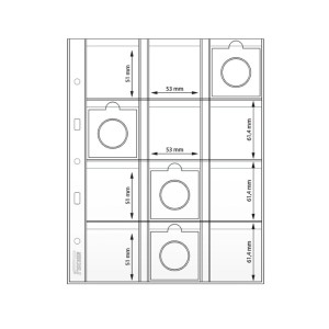 Karty Fischer Optimum MH12 na holdery ( 10 szt )