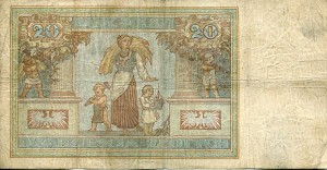 Banknot Polska 20 Złotych 1931 r. BW