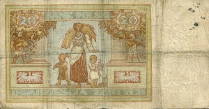 Banknot Polska 20 Złotych 1931 r. CU