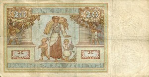 Banknot Polska 20 Złotych 1931 r. CN