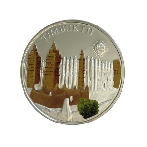 Palau 5 Dollars 2011 r. Miasto Timbuktu w Mali