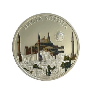 Palau 5 Dollars 2012 r. Meczet Hagia Sofia w Stambule
