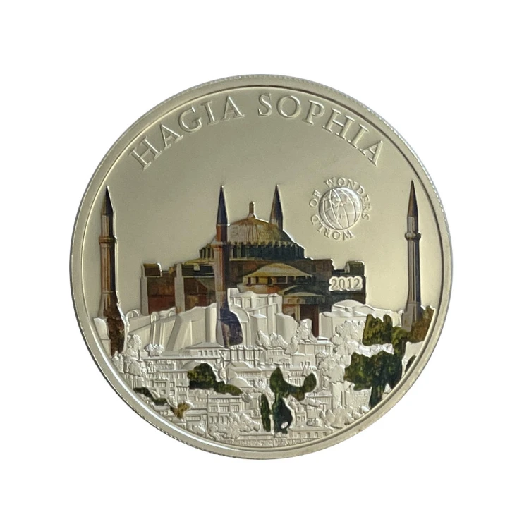 Palau 5 Dollars 2012 r. Meczet Hagia Sofia w Stambule