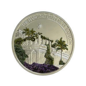 Palau 5 Dollars 2013 r. Wiszące ogrody Babilonu