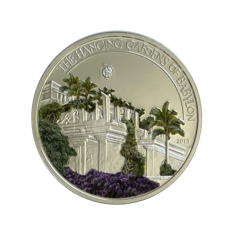 Palau 5 Dollars 2013 r. Wiszące ogrody Babilonu