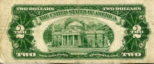 Banknot USA 2 Dolary 1953 r.