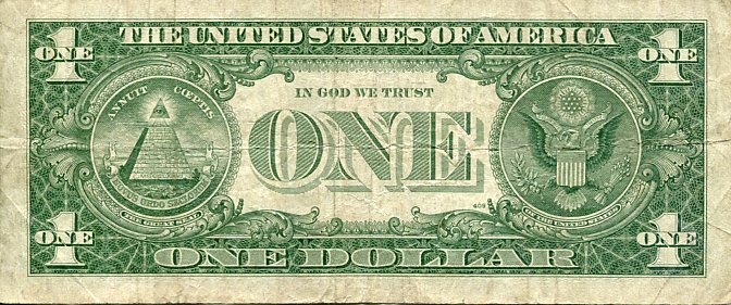 Banknot USA 1 Dolar 1957 r. Silver Certificate ☆