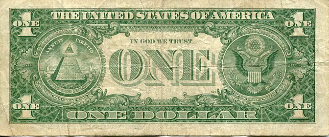 Banknot USA 1 Dolar 1957 r. Silver Certificate ☆