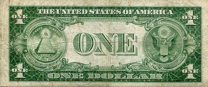 Banknot USA 1 Dolar 1935 r. Silver Certificate ☆