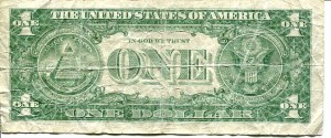 Banknot USA 1 Dolar 1957 r. Silver Certificate