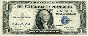 Banknot USA 1 Dolar 1935 r. Silver Certificate
