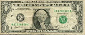 Banknot USA 1 Dolar 1981 r. Nowy Jork B